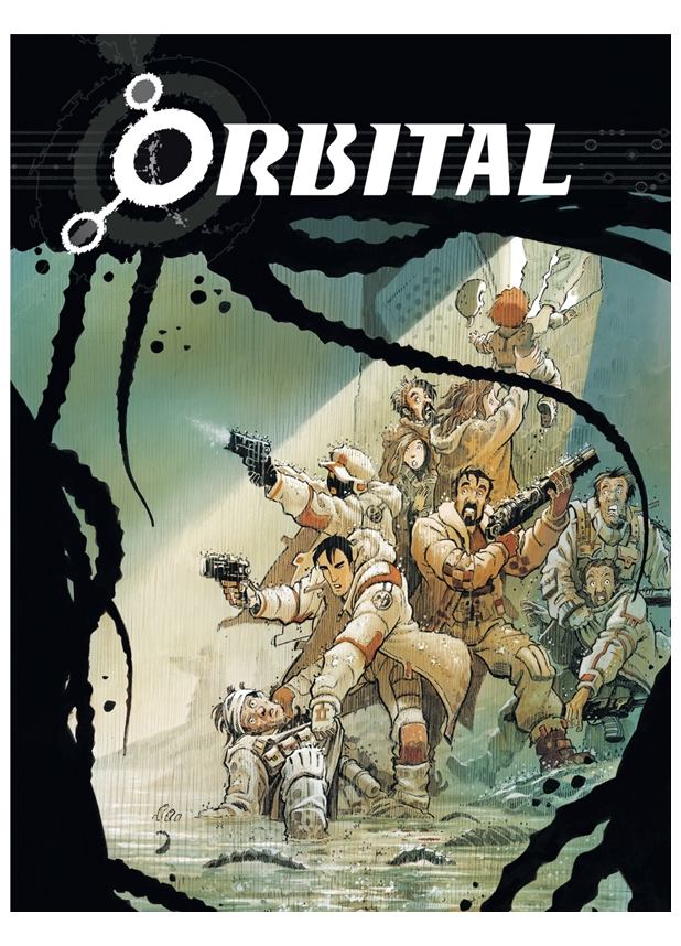 tegneserie Orbital 1: Nærkontakt azobe books