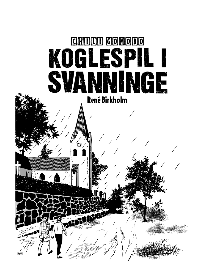 tegneserie med Chili Gomobo side fra Koglespil i Svanninge af Rene Birkholm azobebooks.com